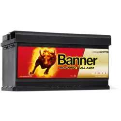   Banner 12V 95Ah 850A 59501 Running Bull AGM akku Start-Stop JOBB+