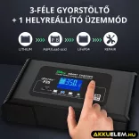 HTRC P35 töltő 12V/35A 24V/18A Ólom és LiFePO4 akkutöltő
