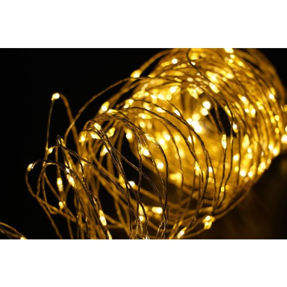 Karácsonyi Füzér 100Led 5m WM 3*AA