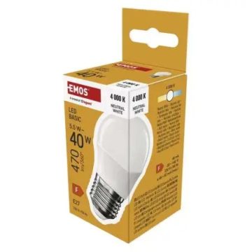 Classic LED Globe 5.5W(40W) E27 NW 470lm