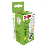 Classic E14 470lm 3.4W (40W) LED Filament MINI Globe LED-izzó