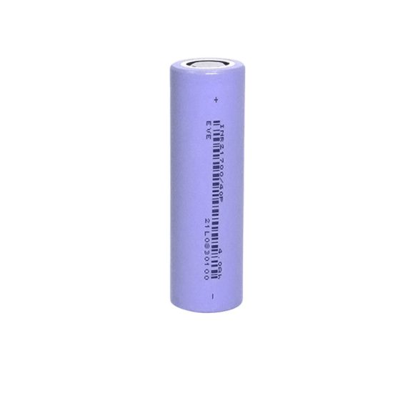 Nagyáramú ipari akkumulátor EVE 21700 INR21700-40P 4000mAh Li-ion 3,6V 50A