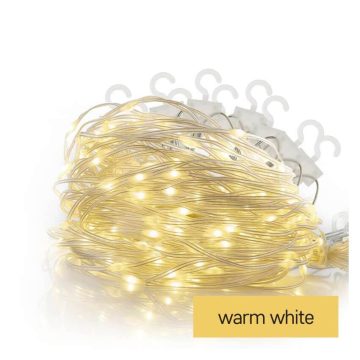   Karácsonyi fényfüzér nano Led jégcsap 8mód 54Led (1.7*0.7M) ww D3CW01