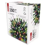 Karácsonyi fényfüzér D4AM12 150Led 22,35m kül/beltéri színes