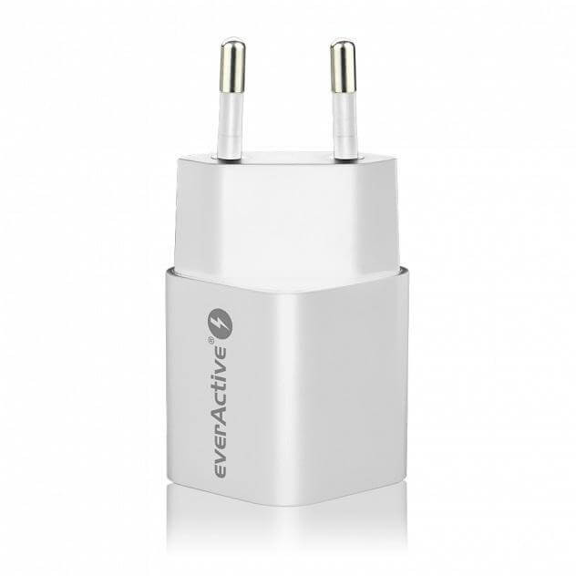 everActive USB töltő SC-390Q fehér QC3 + USB-C 30W GaN