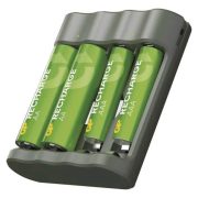 POWER BANK B441 akkutöltő + 2db AA és 2db AAA akku GP
