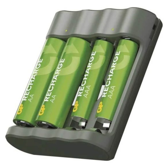 POWER BANK B441 akkutöltő + 2db AA és 2db AAA akku GP