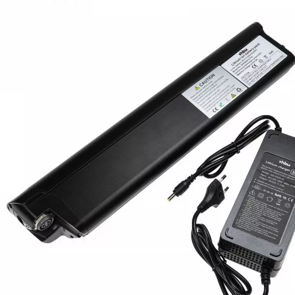 elektromos kerékpár akku - Zündapp Z810 - 14.5 Ah 36 V Li-Ion, fekete - Utángyártott