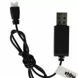 USB Töltőkábel SYMA (S-Idee) F949 Drone, Quadcopter - 60 cm Spare Kábel - Utángyártott - VHBW