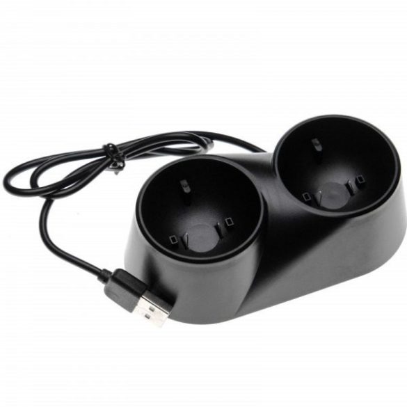 Dual Töltőállomás Sony PlayStation 4 VR Move Motion Controller Utángyártott