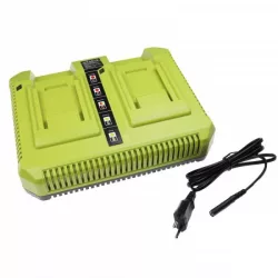   Dupla töltő Ryobi, RY40100 szerszámgép / fűnyíró Batteries Li-Ion 36V - Utángyártott
