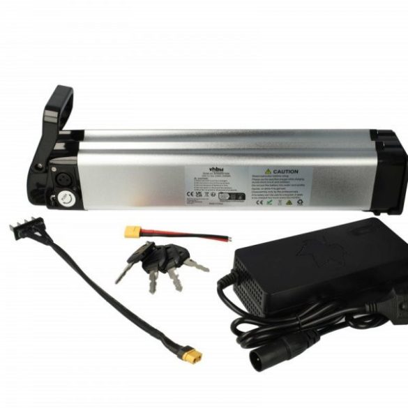 elektromos kerékpár akku - Tchibo / Ruhrwerk - 10 Ah 24 V Li-Ion - Utángyártott