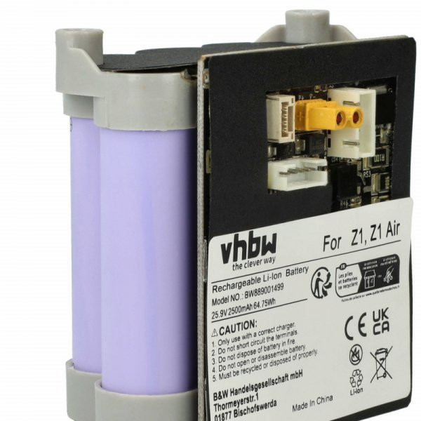 akku Roidmi Z1 Air XCQ15RM, XCQ05RM 2500mAh, 25.9V, Li-Ion - Utángyártott porszívó akku