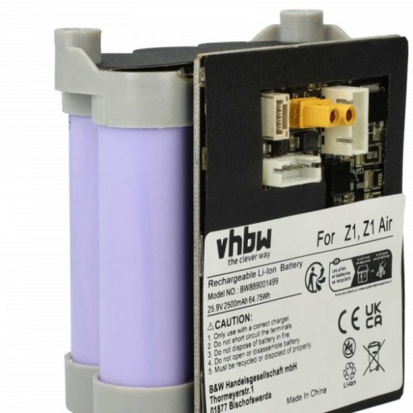akku Roidmi Z1 Air XCQ15RM, XCQ05RM 2500mAh, 25.9V, Li-Ion - Utángyártott porszívó akku