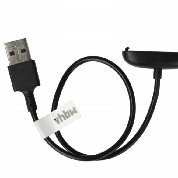 Töltőkábel Fitbit Ace Fitness Tracker - USB A Kábel, 30cm, fekete - Utángyártott