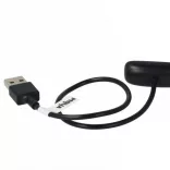 Töltőkábel Fitbit Ace Fitness Tracker - USB A Kábel, 30cm, fekete - Utángyártott - VHBW