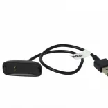 Töltőkábel Fitbit Ace Fitness Tracker - USB A Kábel, 30cm, fekete - Utángyártott - VHBW