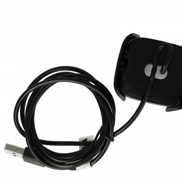 Töltőkábel Fitbit Versa 2, 2 SE Fitness Tracker - USB A Kábel, 100cm, fekete - Utángyártott