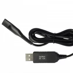   USB Töltőkábel Braun, Oral-B HC20 borotva, Epilator, Toothbrush - 120 cm - Utángyártott - VHBW