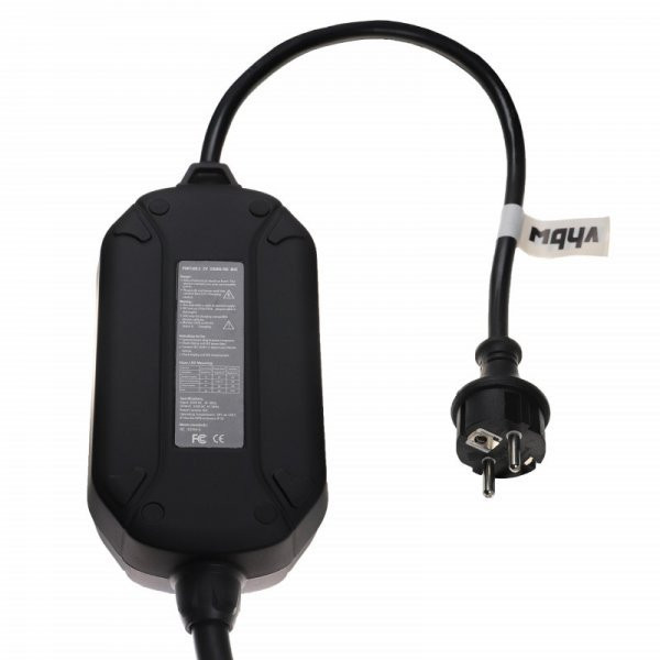 Töltőkábel elektromos autóhoz, Plug-In Hybrid - Type 2 -> Eur foglalat, 1 fázis, 16 A, 3.5 kW, 5 m - Utángyártott