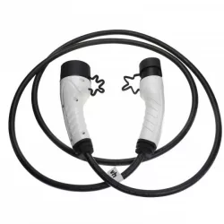   Töltőkábel elektromos autóhoz, Plug-In Hybrid - Type 2 -> Type 2, 1 fázis, 16 A, 3.5 kW, 3 m - Utángyártott - VHBW