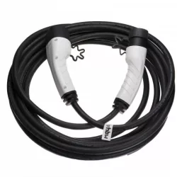   Töltőkábel elektromos autóhoz, Plug-In Hybrid - Type 2 -> Type 2, 3 fázisú, 16 A, 11 kW, 10 m - Utángyártott - VHBW