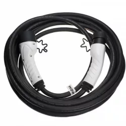   Töltőkábel elektromos autóhoz, Plug-In Hybrid - Type 2 -> Type 2, 3 fázisú, 32 A, 22 kW, 10 m - Utángyártott - VHBW