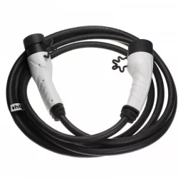   Töltőkábel elektromos autóhoz, Plug-In Hybrid - Type 2 -> Type 2, 3 fázisú, 32 A, 22 kW, 5 m - Utángyártott - VHBW