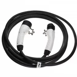   Töltőkábel elektromos autóhoz, Plug-In Hybrid - Type 2 -> Type 2, 3 fázisú, 32 A, 22 kW, 7 m - Utángyártott - VHBW