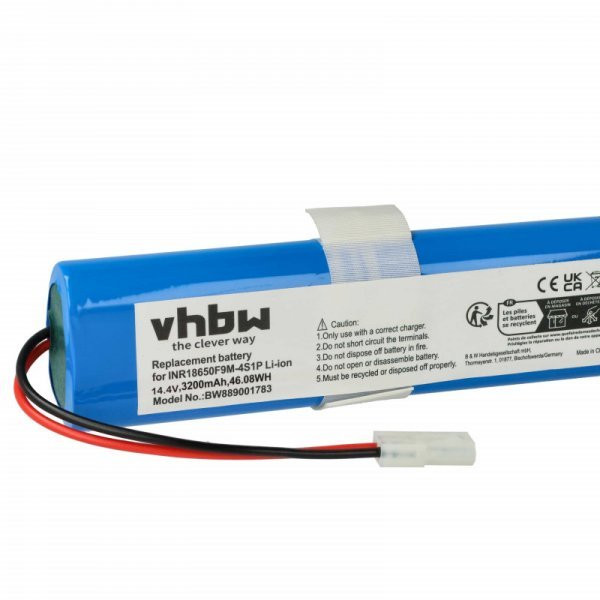 akku 360 Botslab QH100005, S8 Plus 3200mAh, 14.4V, Li-Ion - Utángyártott porszívó akku