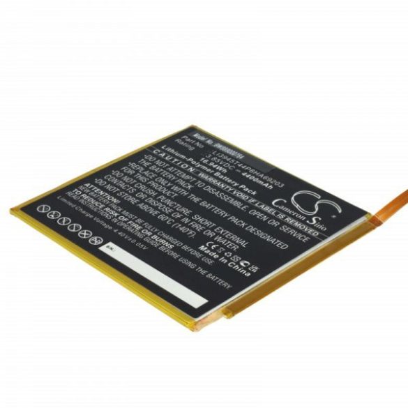 ZTE LI3945T44P8HA69203 - 4400 mAh 3.85 V Li-polymer - Utángyártott tablet akku