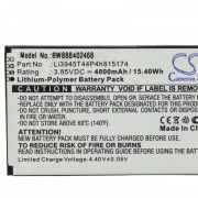   Mobil Router ZTE Li3945T44P4h815174 - 4000 mAh 3.85 V Li-polymer - Utángyártott akku