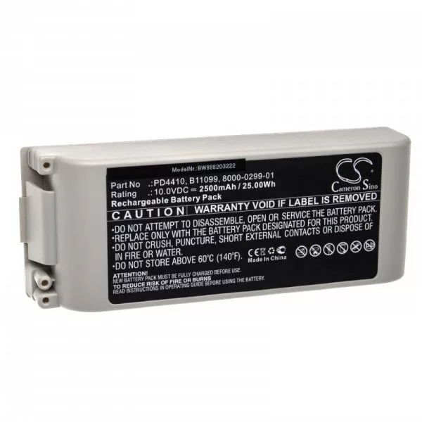 Egészségügyi eszköz - ZOLL 8000-0299-01, B11099, 8000-0299-10, 110087 - 2500 mAh 10 V AGM - Utángyártott akku