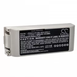   Egészségügyi eszköz - ZOLL 8000-0299-01, B11099, 8000-0299-10, 110087 - 2500 mAh 10 V AGM - Utángyártott akku