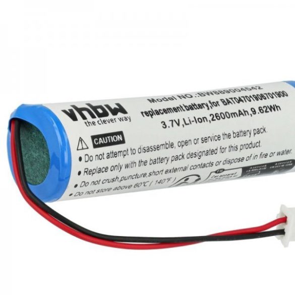 Asztali Lámpa Zafferano 8052536910881, BAT04701906701900 - 2600 mAh 3.7 V Li-Ion - Utángyártott akku