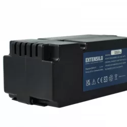   Fűnyíró Yard Force 862601, 0862622, 0862622001 - 5000 mAh 25.2 V Li-Ion, fekete - Utángyártott akku - VHBW
