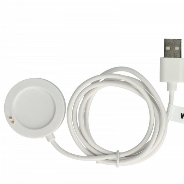 USB Töltőállomás Xiaomi Watch - Xiaomi okosóra  - 102 cm, fehér - Utángyártott