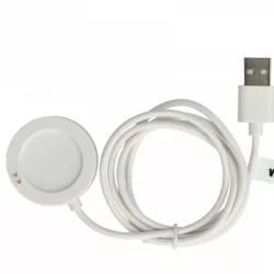   USB Töltőállomás Xiaomi Watch - Xiaomi okosóra  - 102 cm, fehér - Utángyártott