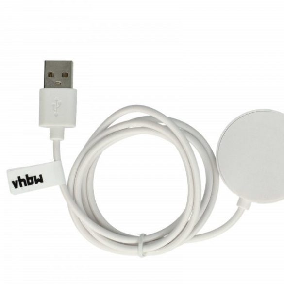 USB Töltőállomás Xiaomi Watch - Xiaomi okosóra  - 102 cm, fehér - Utángyártott