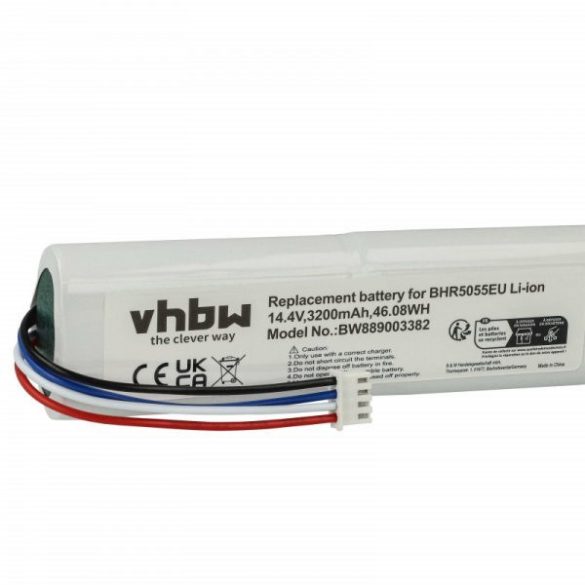Xiaomi P2051-4S1P-ZM for Xiaomi 3200mAh, 14.4V, Li-Ion - Utángyártott porszívó akku