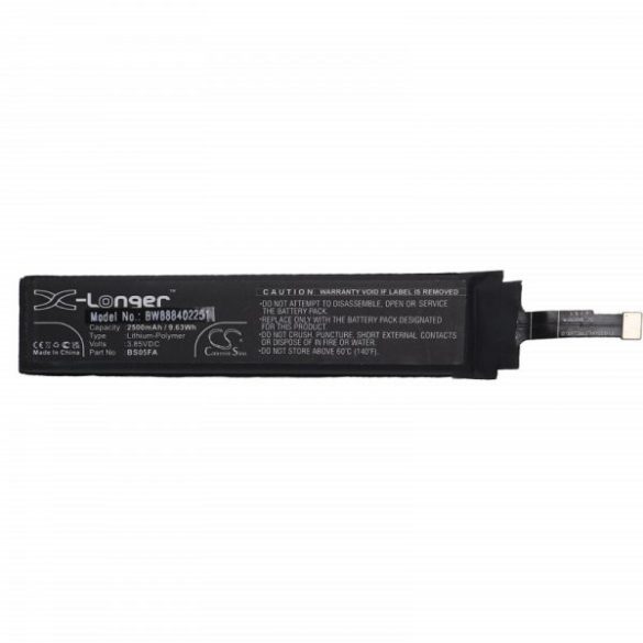Xiaomi BS05FA - 2500 mAh 3.85 V Li-polymer - Utángyártott telefon akku