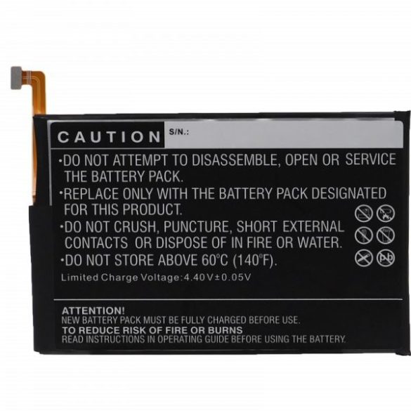 Wiko 4867A2 - 5800 mAh 3.85 V Li-polymer - Utángyártott telefon akku