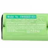 Borotva Wahl 1854-7988, 0114-300, 1855, 1854 - 2000 mAh 2.4 V NiMH - Utángyártott akku - VHBW