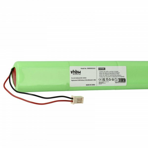   Elektromos sötétítő Velux 946930, 946933 - 2000 mAh 10.8 V NiMH - utángyártott akku