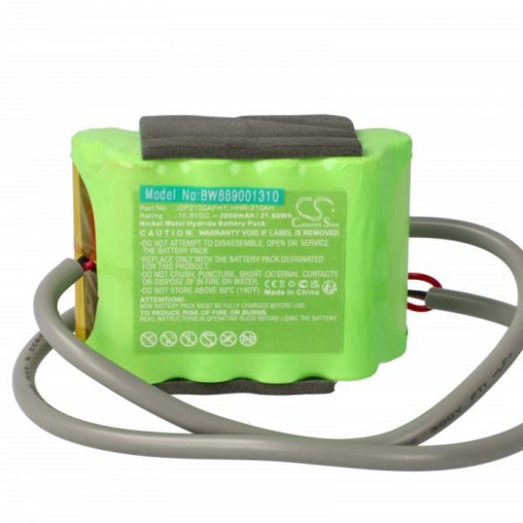 Elektromos sötétítő Velux GP210AFHT, GP2100AFHT, 865103, 832817 - 2000 mAh 10.8 V NiMH - utángyártott akku