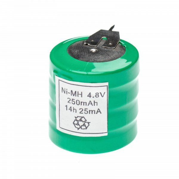 4xV250H- 250 mAh 12 V NiMH - 250 mAh 4.8 V NiMH -3 pin - Utángyártott akku