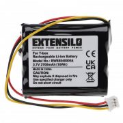   Toniebox Tonie music Box - 2700 mAh 3.7 V Li-Ion - Utángyártott akku