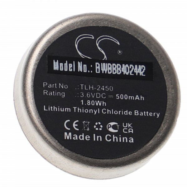 Akku wie TLH-2450 für Testo 184-T4. 500mAh Utángyártott akku