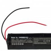   Telenot 35 973 - 600 mAh 7.2 V NiMH Utángyártott riasztórendszer akku