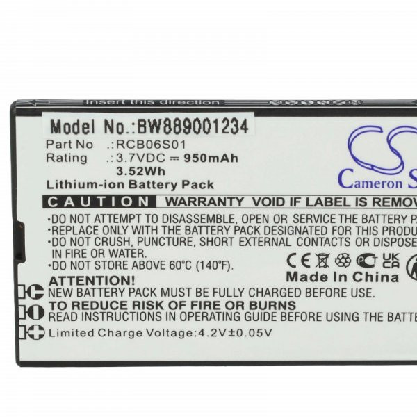   Swisstone RCB06S01 - 950 mAh 3.7 V Li-Ion - Utángyártott telefon akku